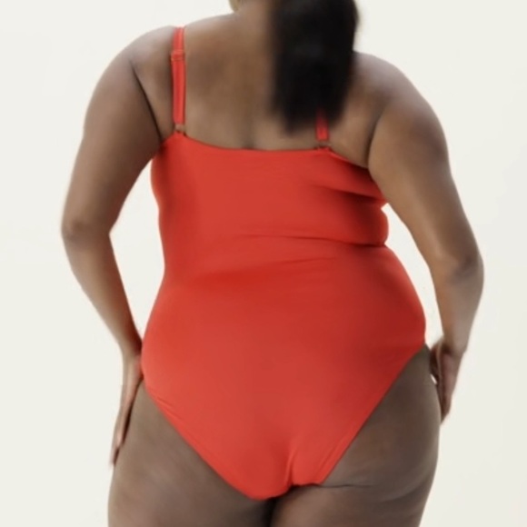 Andie The Amalfi One Piece Swimsuit Red Cherry plus size XXXL NWT - Picture 2 of 7